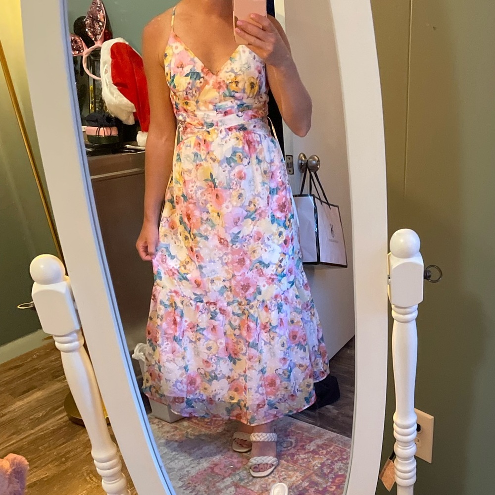 Lulus floral dress